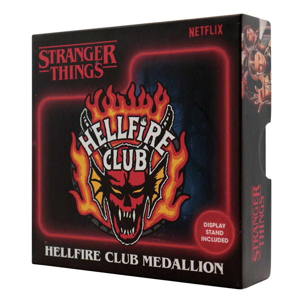 Stranger Things Medaille Hellfire Club Limited Edition