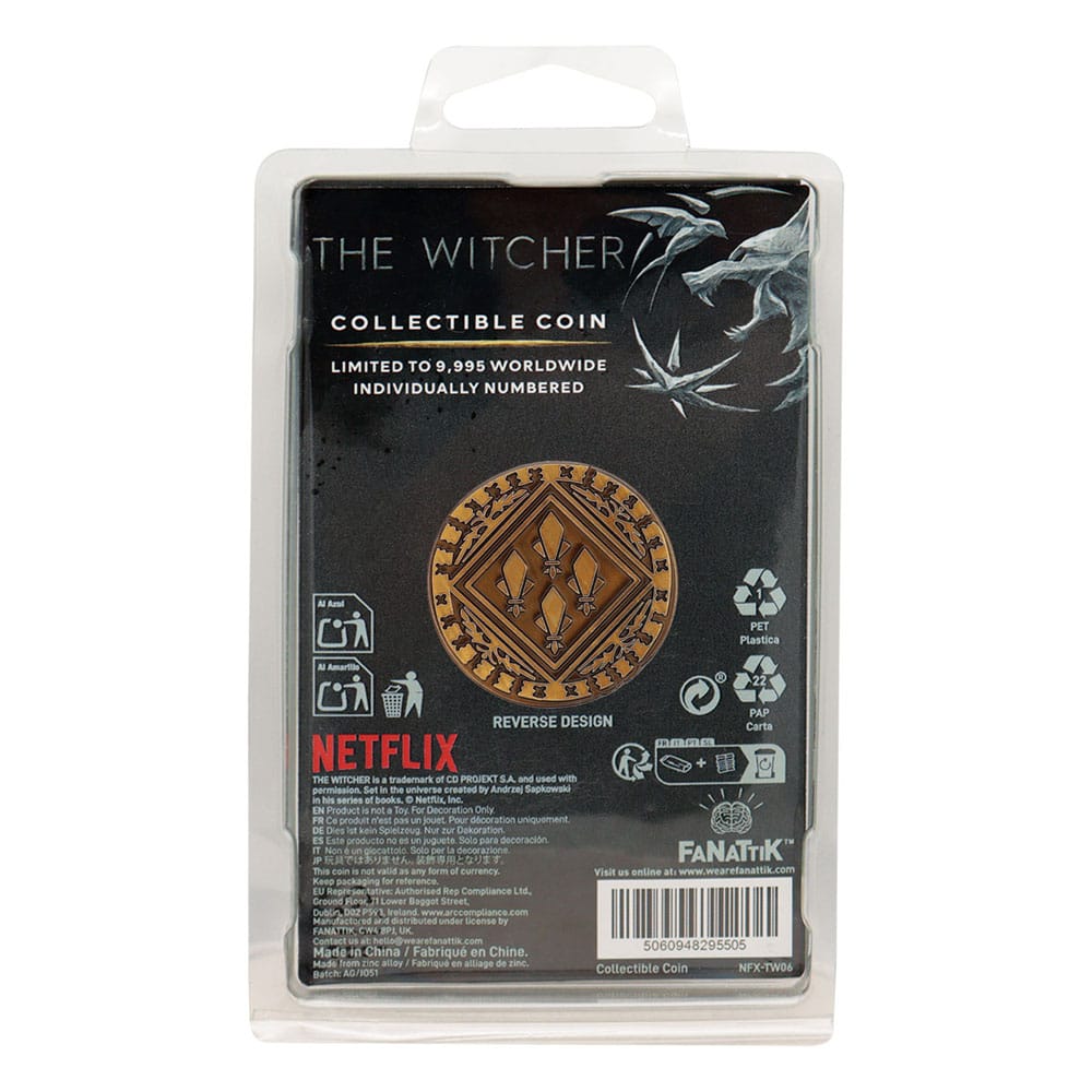The Witcher Sammelmünze Toss a Coin to Your Witcher Limited Edition