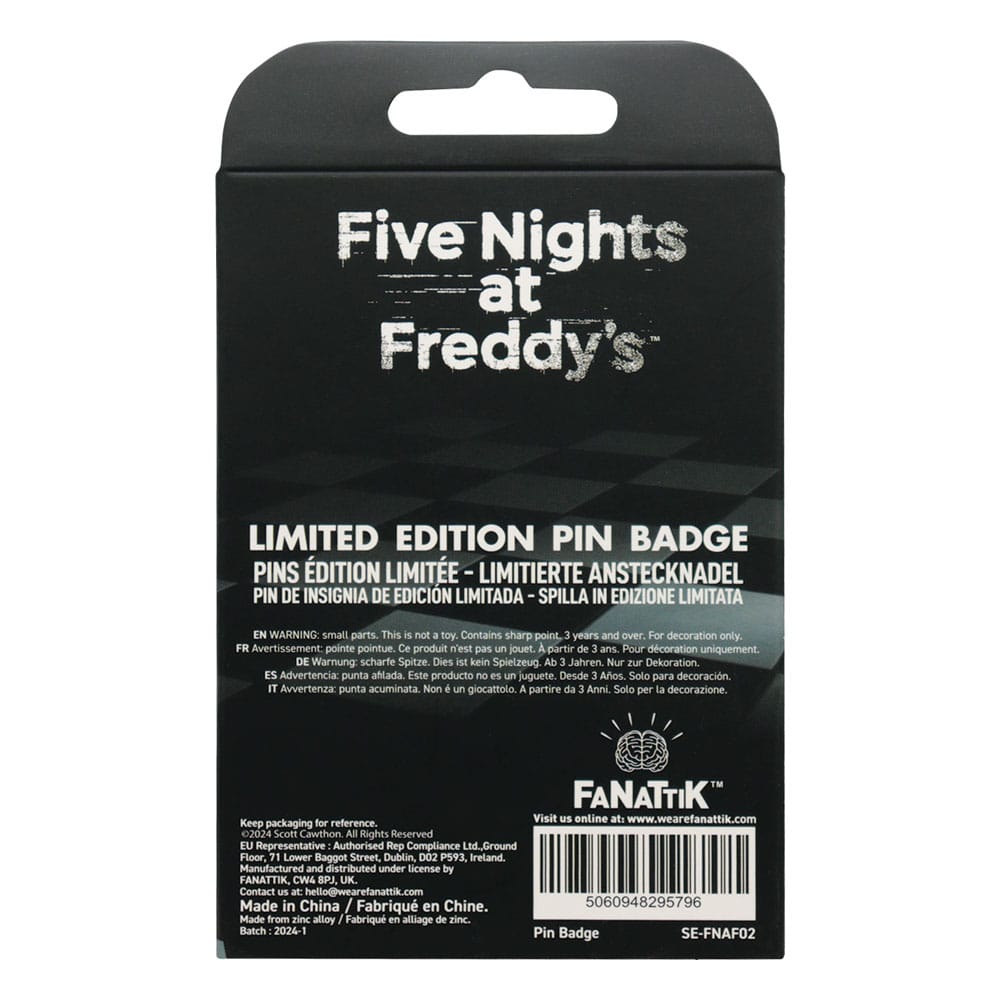 Five Nights at Freddy´s Ansteck-Pin Fazbear Entertainment Limited Edition
