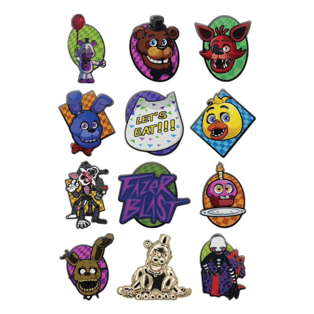 Five Nights at Freddy´s Ansteck-Pins Display Mystery Pin Badge (12)