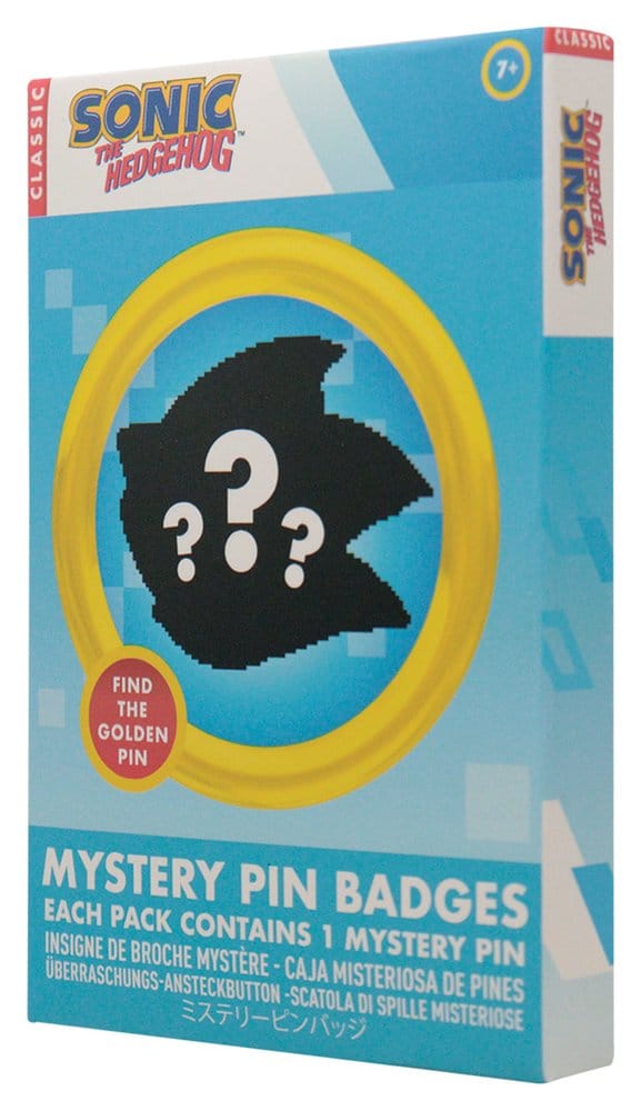 Sonic The Hedgehog Mystery Ansteck-Pins Blind Box Display (12)