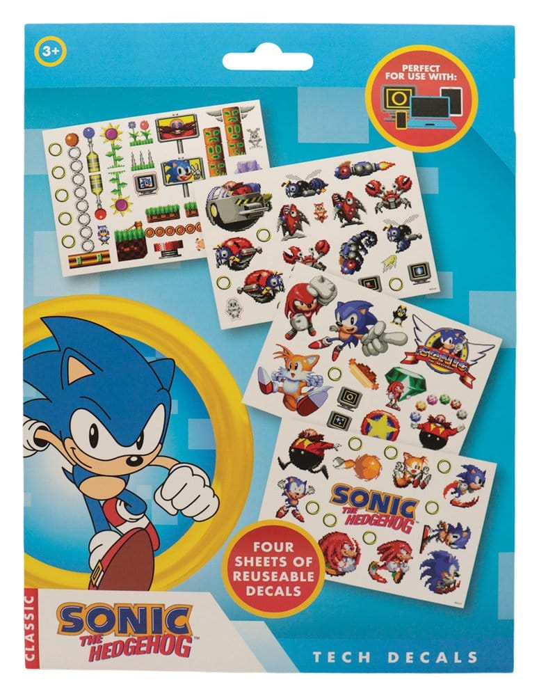 Sonic - The Hedgehog Tech Sticker Pack