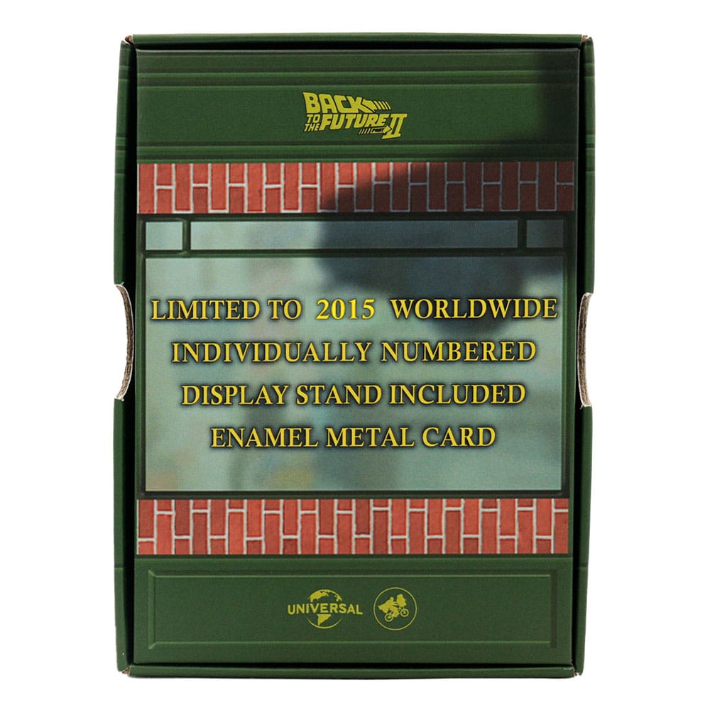 Zurück in die Zukunft Metallbarren Sport Almanac Limited Edition