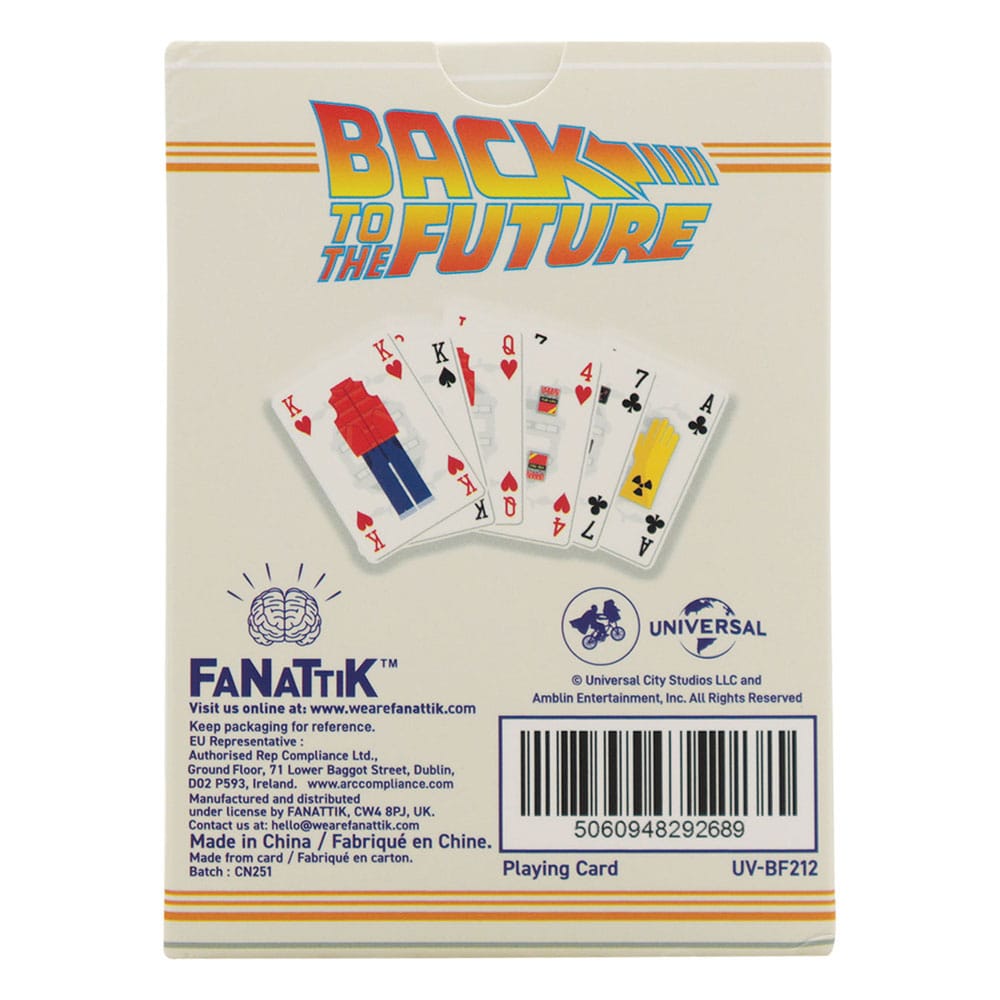 Zurück in die Zukunft Spielkarten Display (12)