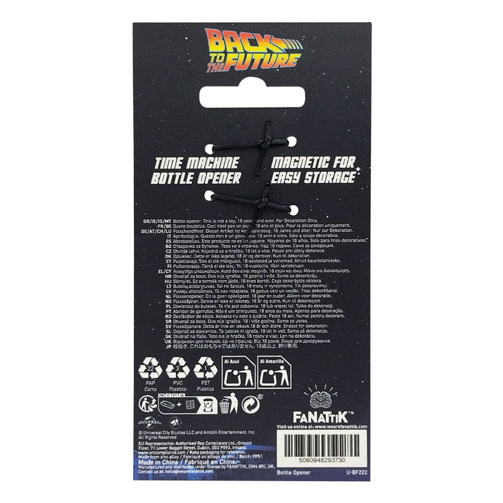 Zurück in die Zukunft Flaschenöffner DeLorean
