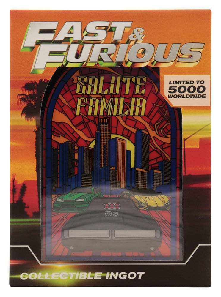 Fast & Furious Metallbarren Stained Glass Style Metal