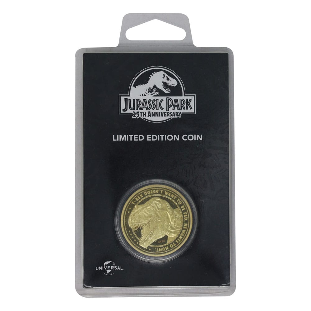 Jaws Sammelmünze Velociraptor Limited Edition