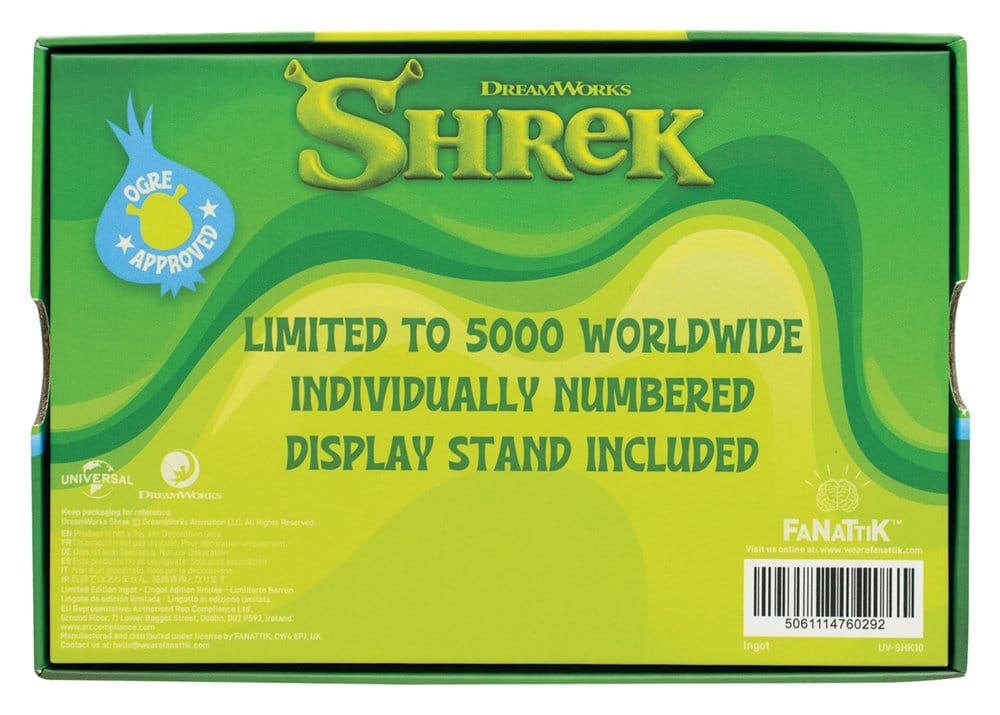 Shrek Replik Metal Film Strip Limited Edition 12 cm