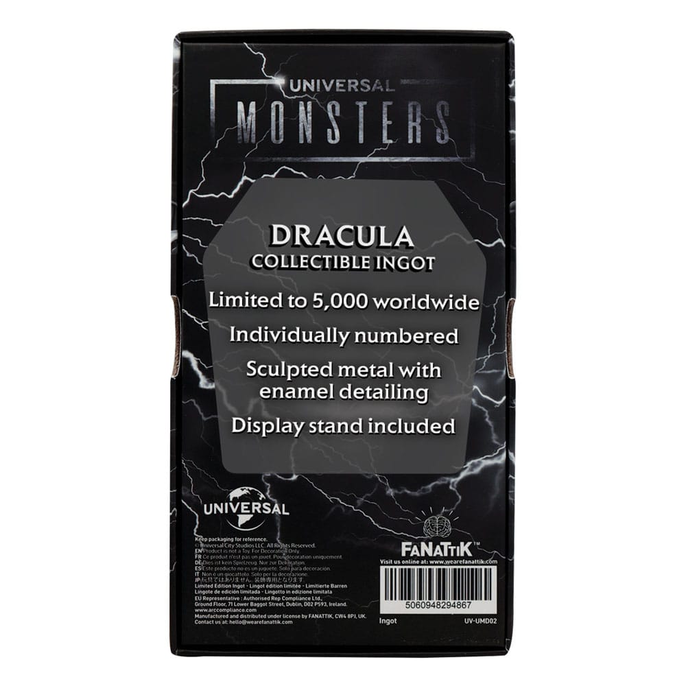 Universal Monsters Metallbarren Dracula Limited Edition