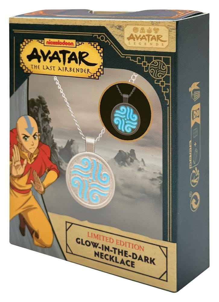 Avatar: Der Herr der Elemente Limited Edition im Dunkeln leuchtende Elemente Halskette