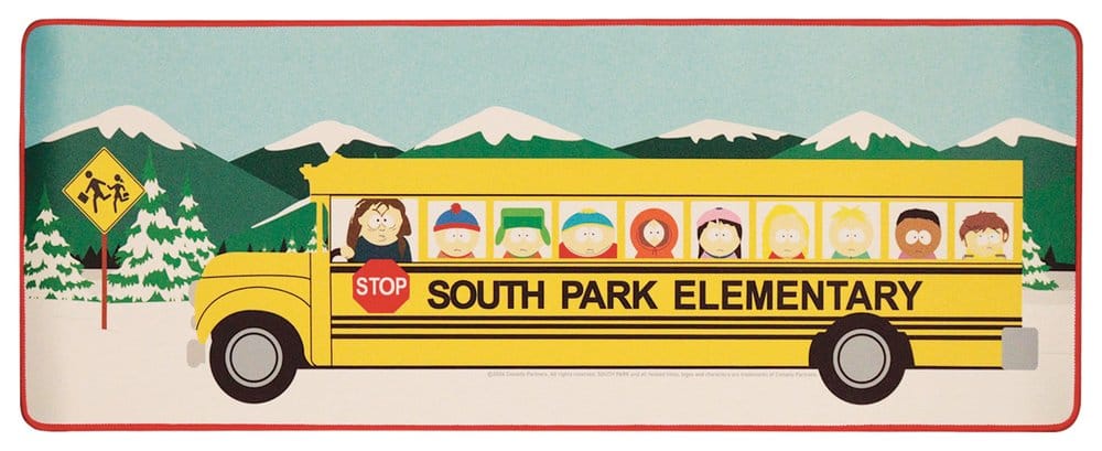 South Park Schreibtischunterlage & Untersetzer Elementary School Bus