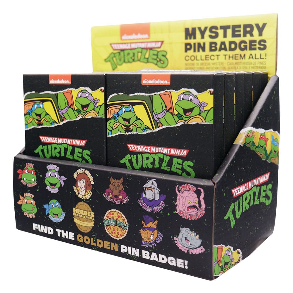 Teenage Mutant Ninja Turtles Ansteck-Pins Display (12)