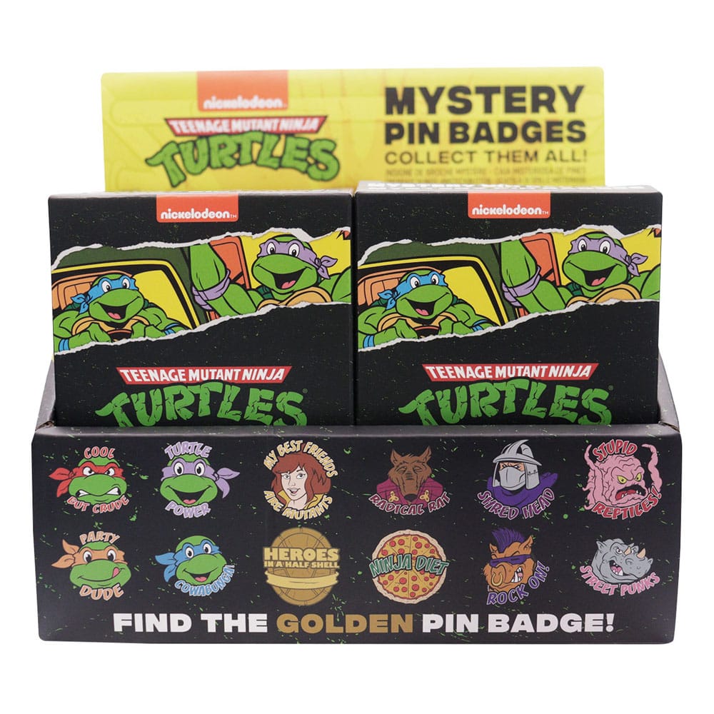 Teenage Mutant Ninja Turtles Ansteck-Pins Display (12)