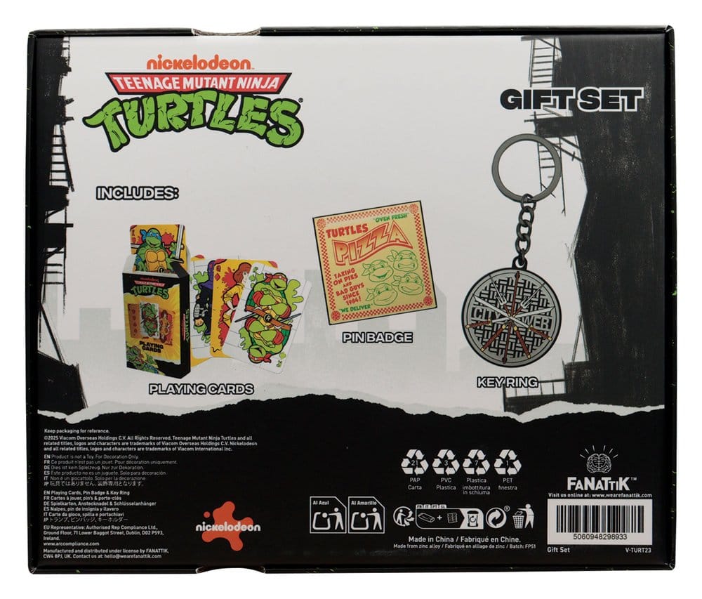 Teenage Mutant Ninja Turtles Geschenkebox Cowabunga