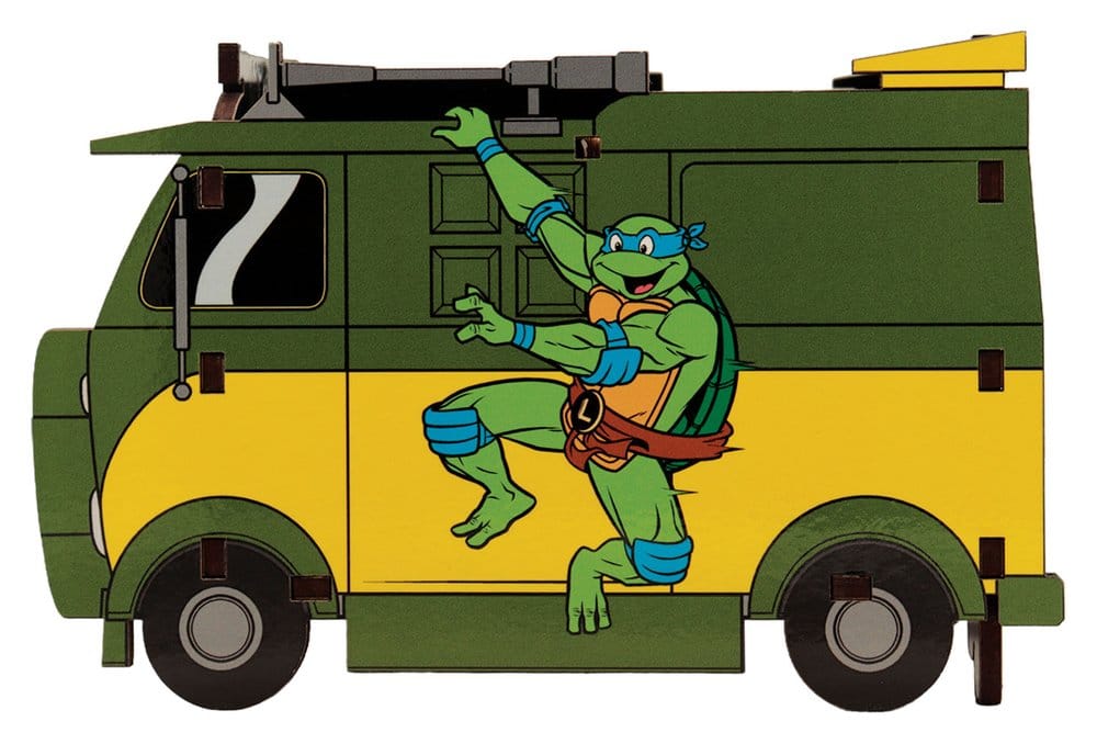 Teenage Mutant Ninja Turtles Stiftehalter Van 13 cm