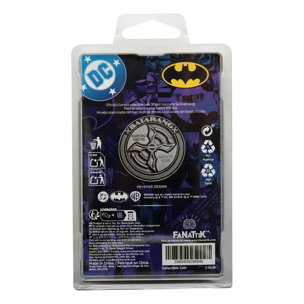 DC Comics Sammelmünze Batman Caped Crusader Limited Edition