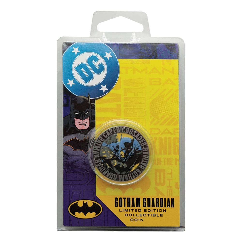 DC Comics Sammelmünze Batman Caped Crusader Limited Edition