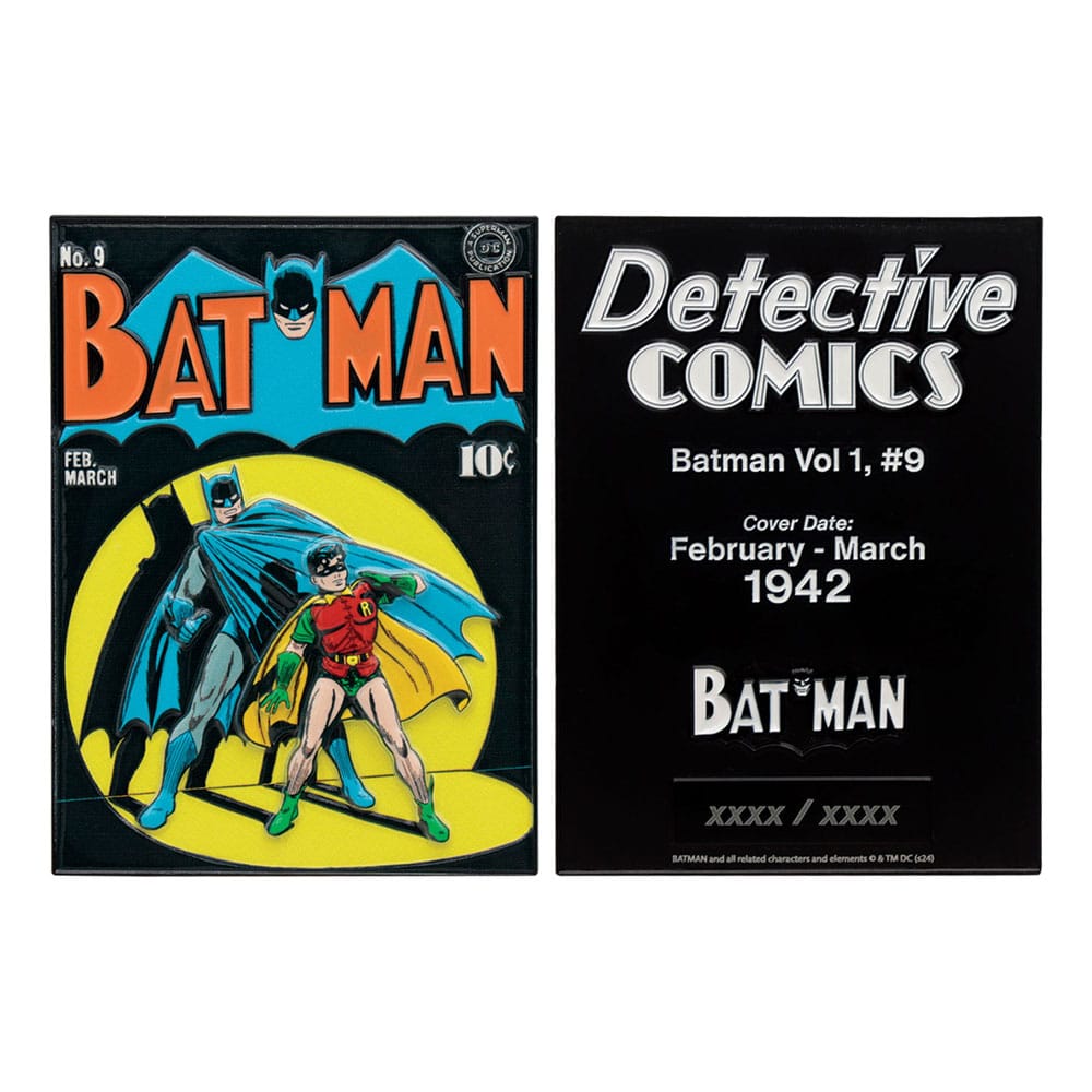 DC Comics Metallbarren Batman Detective Comics #9 Limited Edition