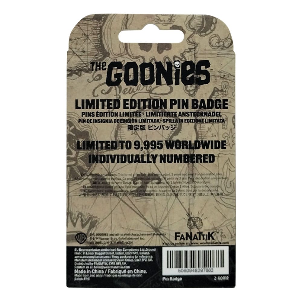Die Goonies Ansteck-Pin 40th Anniversary Never Say Die