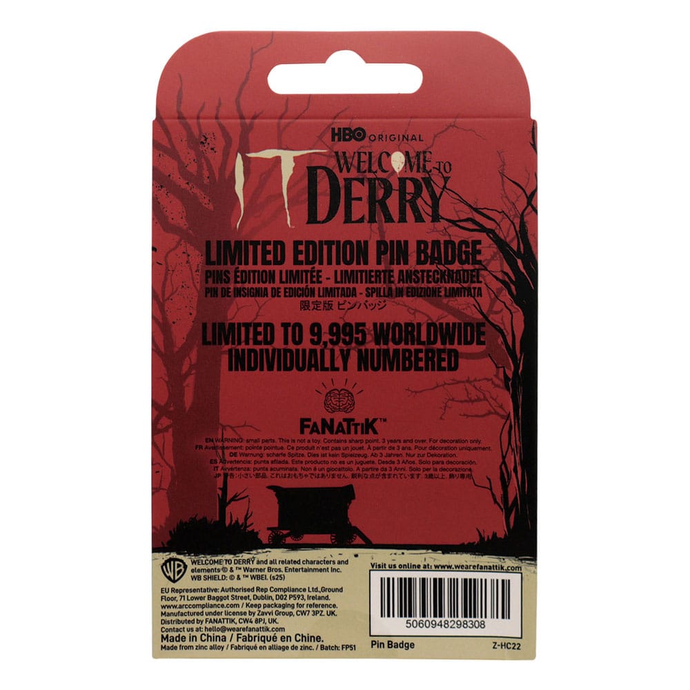 Es Ansteck-Pin IT: Welcome to Derry DAFB Limited Edition