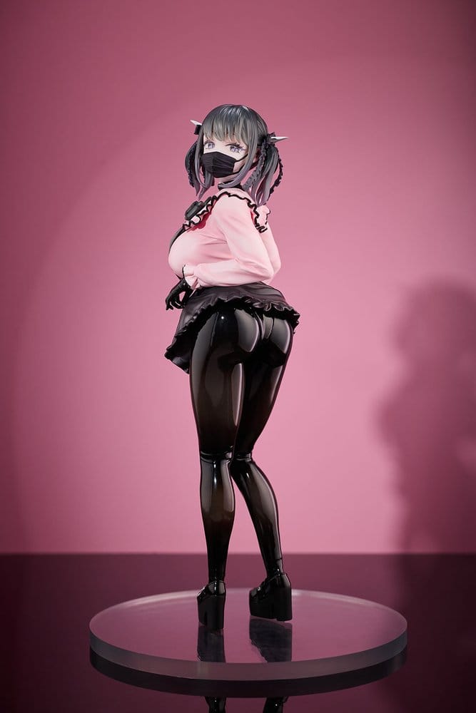Original Character PVC Statue 1/6 Dear My Rubber - Miu Kurokawa Illustrated by YD 26 cm