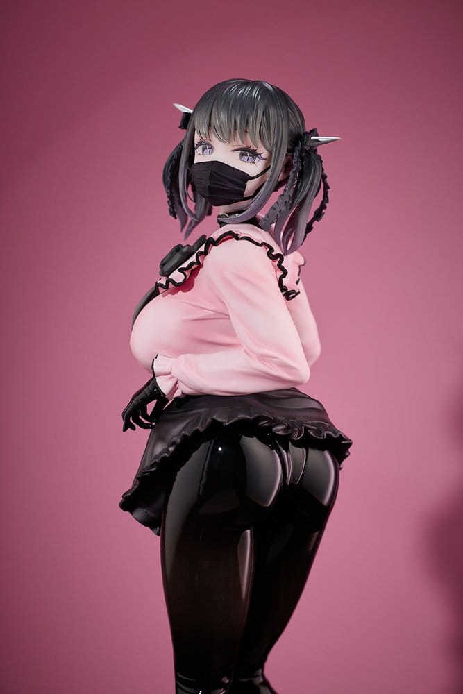 Original Character PVC Statue 1/6 Dear My Rubber - Miu Kurokawa Illustrated by YD 26 cm