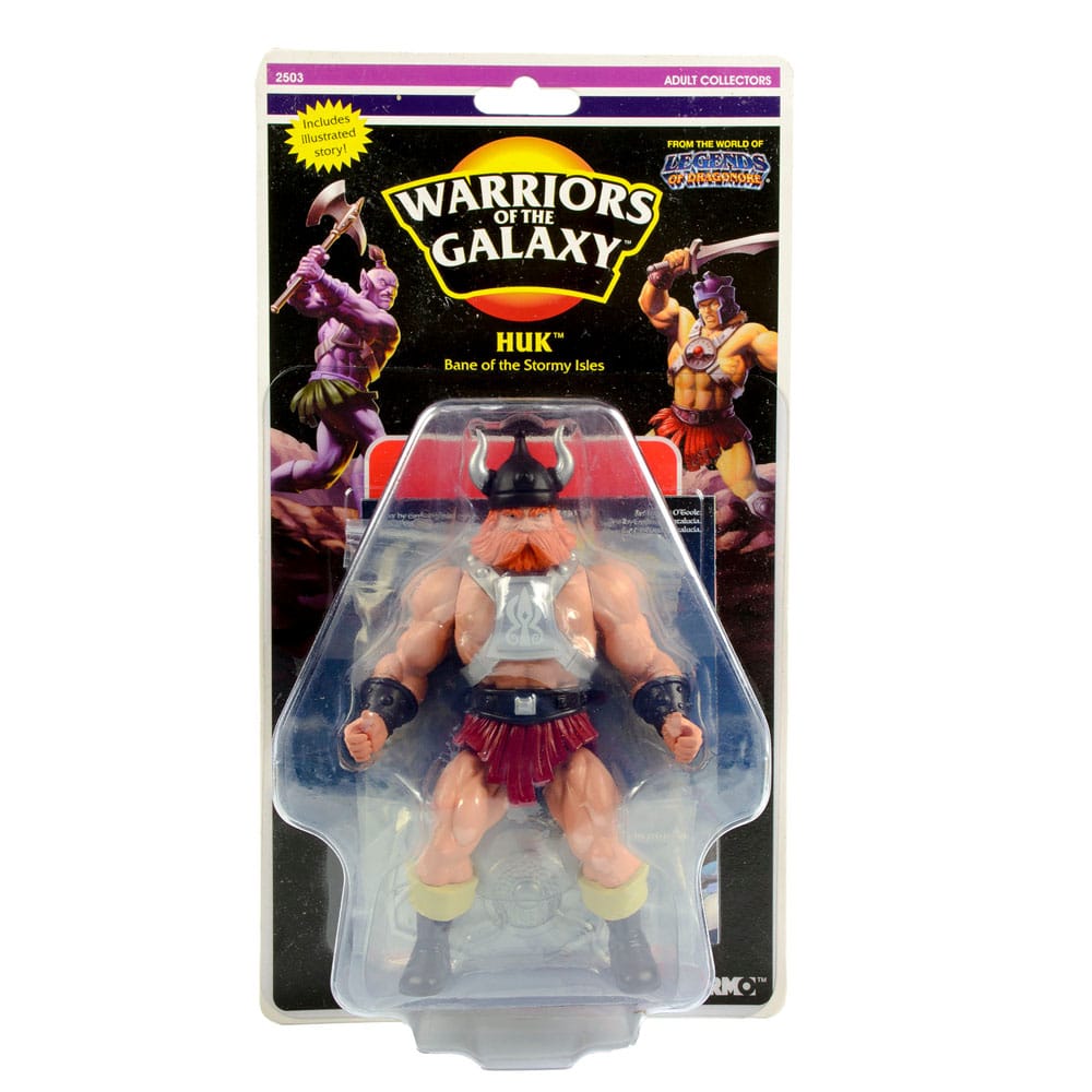 Legends of Dragonore: Warriors of the Galaxy Wave 1 Actionfigur Huk 14 cm