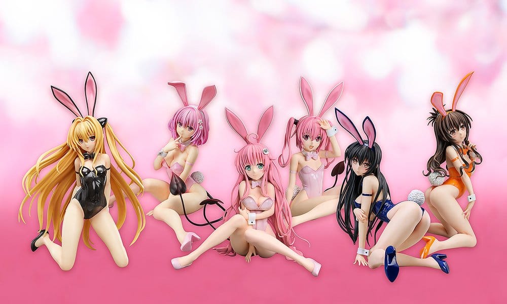 To Love-Ru Darkness PVC Figur 1/4 Nana Astar Deviluke Bare Leg Bunny Ver. 26 cm
