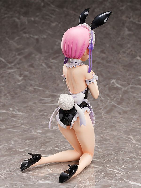 Re:ZERO -Starting Life in Another World- PVC Statue 1/4 Ram Bare Leg Bunny Versionen 30 cm