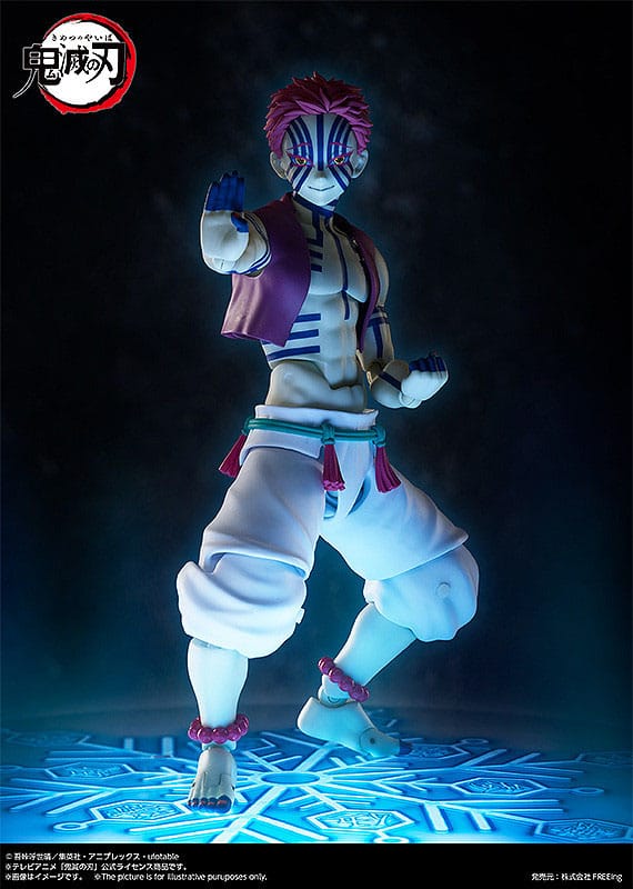 Demon Slayer: Kimetsu no Yaiba Figma Actionfigur Akaza 15 cm