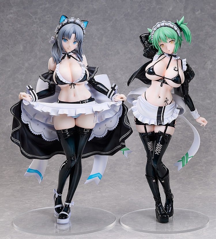 Shinobi Master Senran Kagura: New Link PVC Figur 1/4 Yumi: Bondage Maid Ver. 40 cm