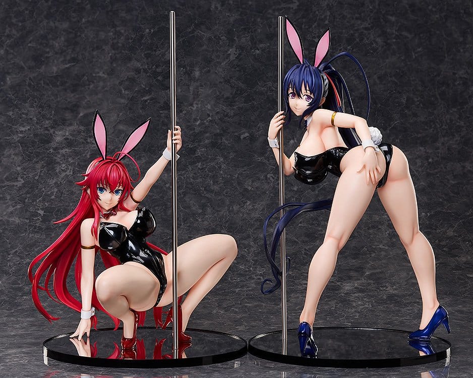 High School DxD HERO PVC Figur 1/4 Akeno Himejima: Bare Leg Bunny Ver. 2nd 41 cm