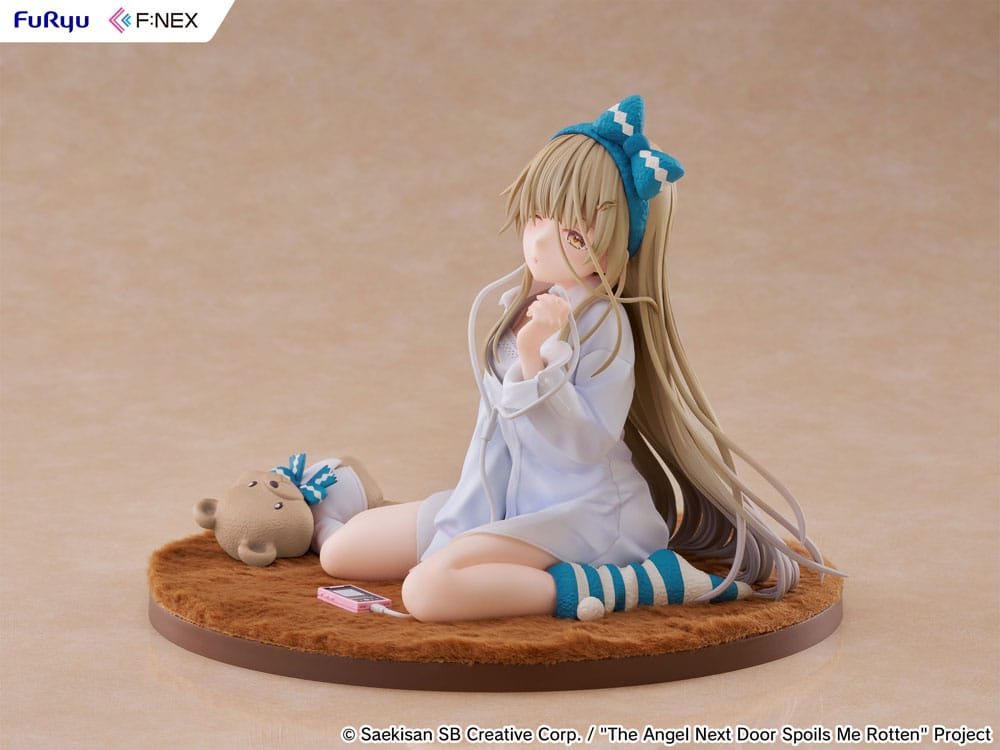 The Angel Next Door Spoils Me Rotten F:Nex PVC Statue 1/7 Mahiru Shiina Relax Ver. 14 cm