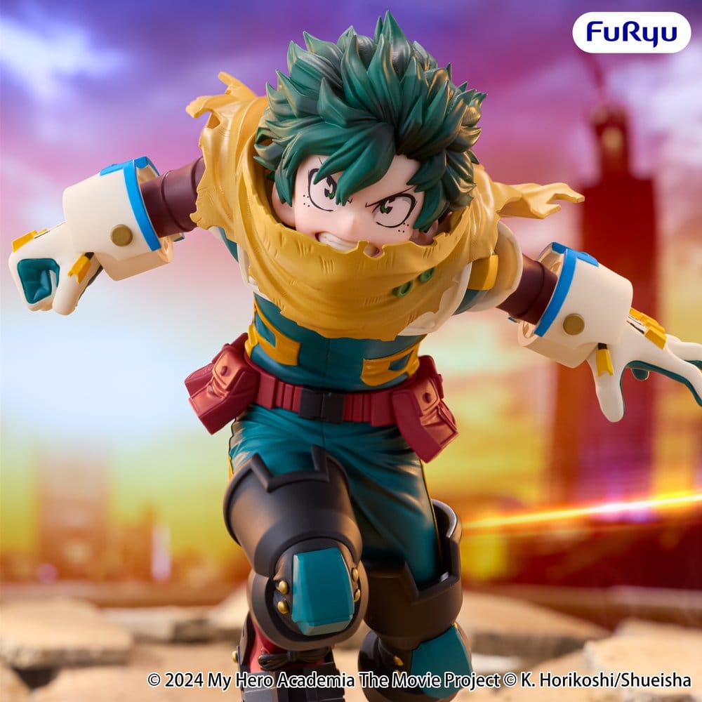 My Hero Academia: You're Next Muchute Figure PVC Figur Izuku Midoriya 16 cm