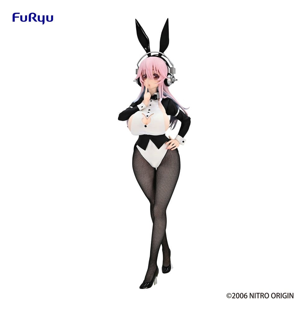 Super Sonico BiCute Bunnies PVC Figur Newly Drawn Costume Tailcoat Ver. 30 cm