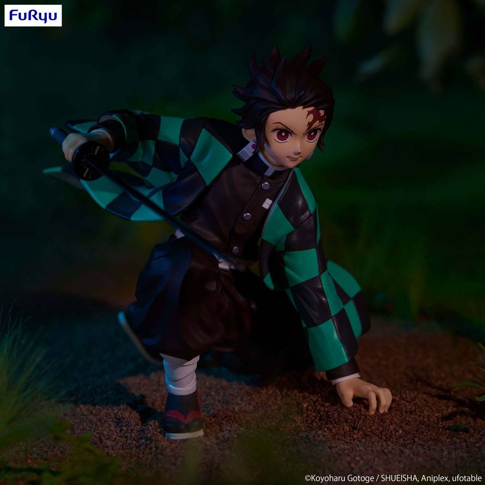 Demon Slayer: Kimetsu no Yaiba Noodle Stopper PVC Statue Kamado Tanjiro 13 cm