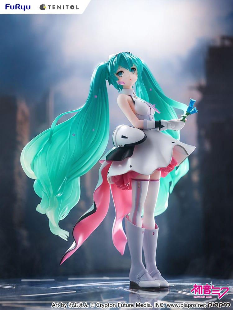 Hatsune Miku Tenitol PVC Statue Hatsune Miku Galaxy Live Ver. 21 cm