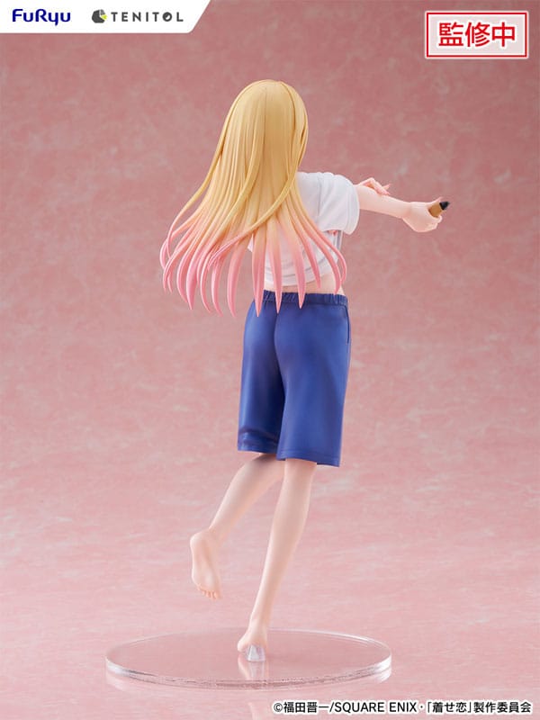 My Dress-Up Darling Tenitol Tall PVC Statue Marin Kitagawa Gojo's Gym Uniform Ver. 30 cm