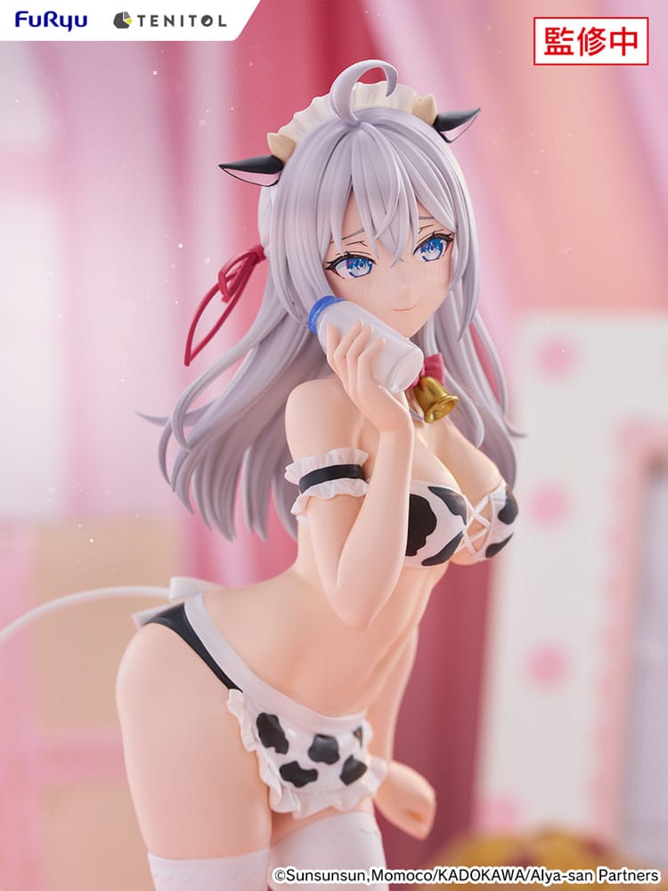 Alya Sometimes Hides Her Feelings in Russian Tenitol Tall PVC Statue Alya Cow Costume Ver. 29 cm