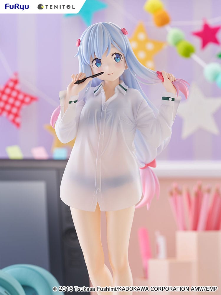 Eromanga Sensei Tenitol Tall PVC Statue Sagiri Izumi Shirts Ver. 30 cm
