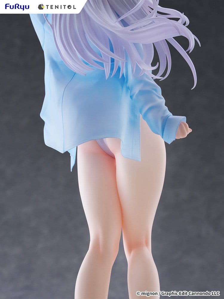 Mignon Works Tenitol Tall PVC Figur Shiro Swimsuit Ver. 30 cm