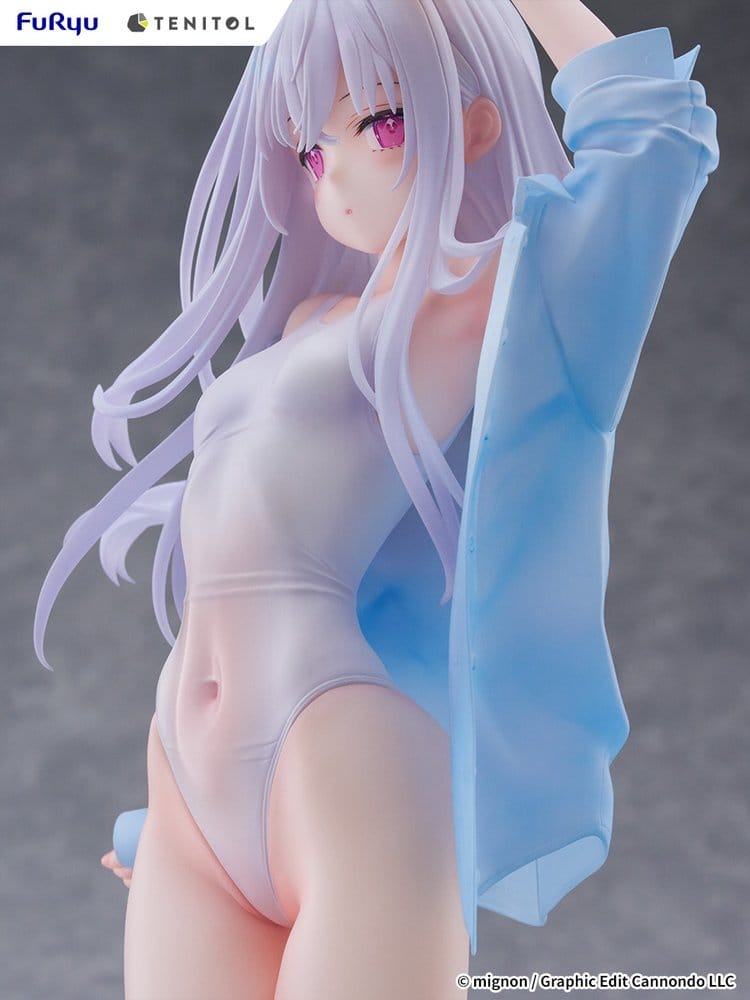 Mignon Works Tenitol Tall PVC Figur Shiro Swimsuit Ver. 30 cm