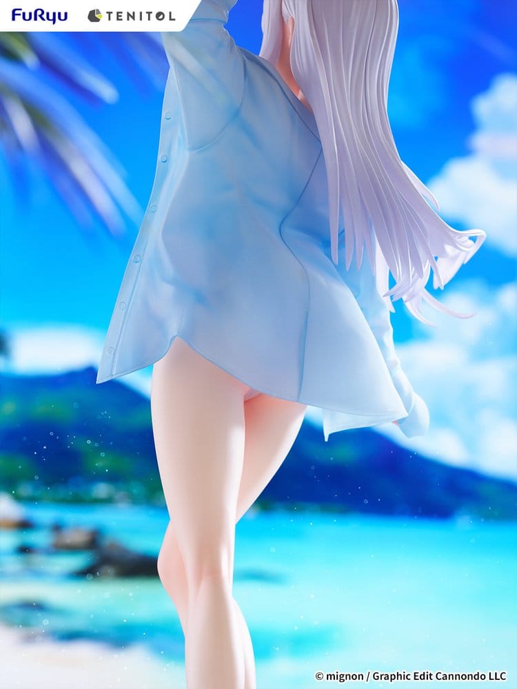 Mignon Works Tenitol Tall PVC Figur Shiro Swimsuit Ver. 30 cm
