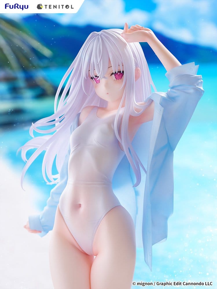 Mignon Works Tenitol Tall PVC Figur Shiro Swimsuit Ver. 30 cm