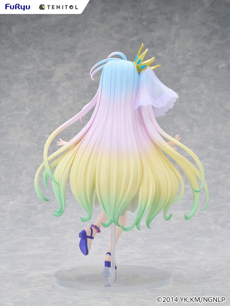 No Game No Life Tenitol Tall PVC Figur Shiro swimwear dress Ver. 29 cm