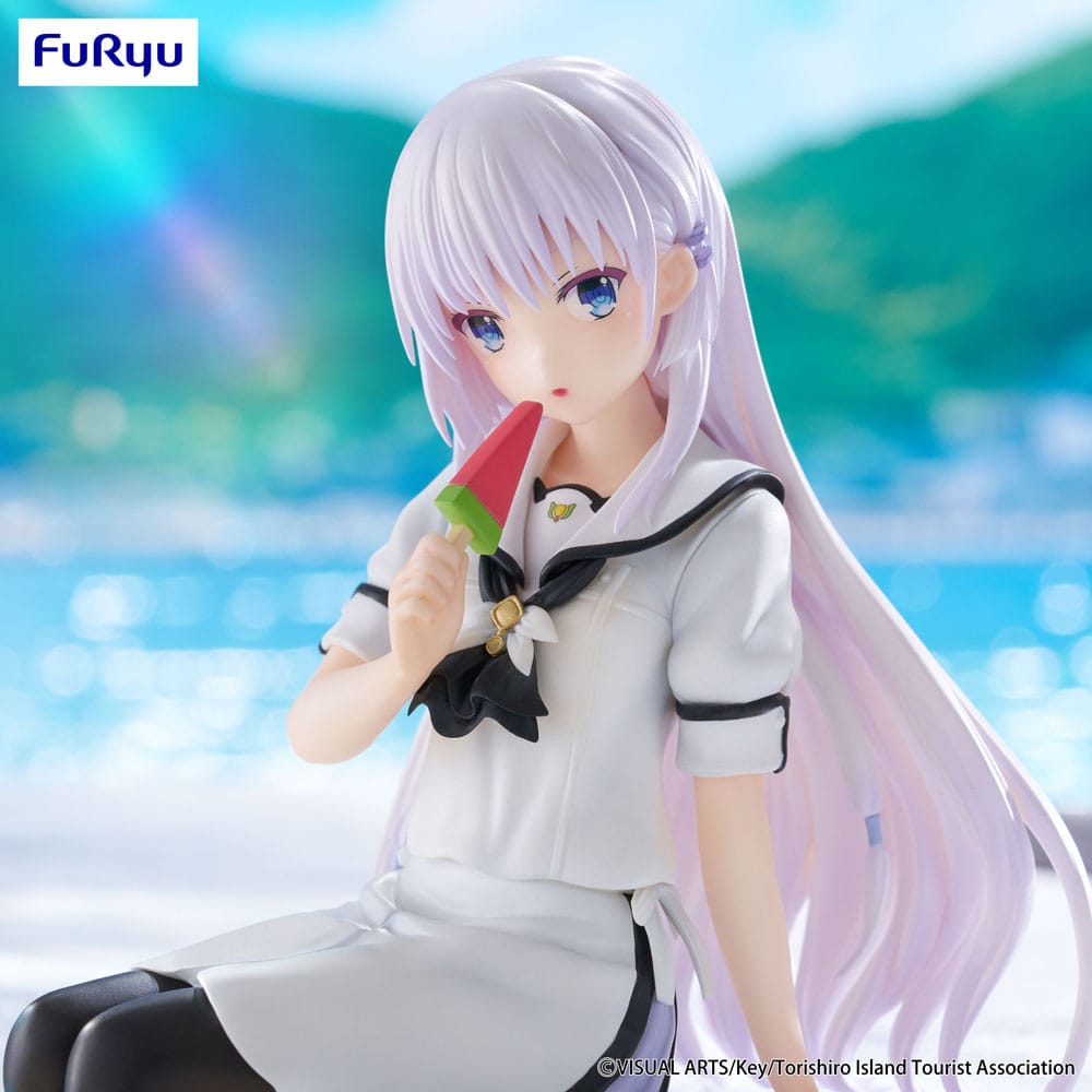 Summer Pockets Noodle Stopper PVC Statue Shiroha Naruse 15 cm