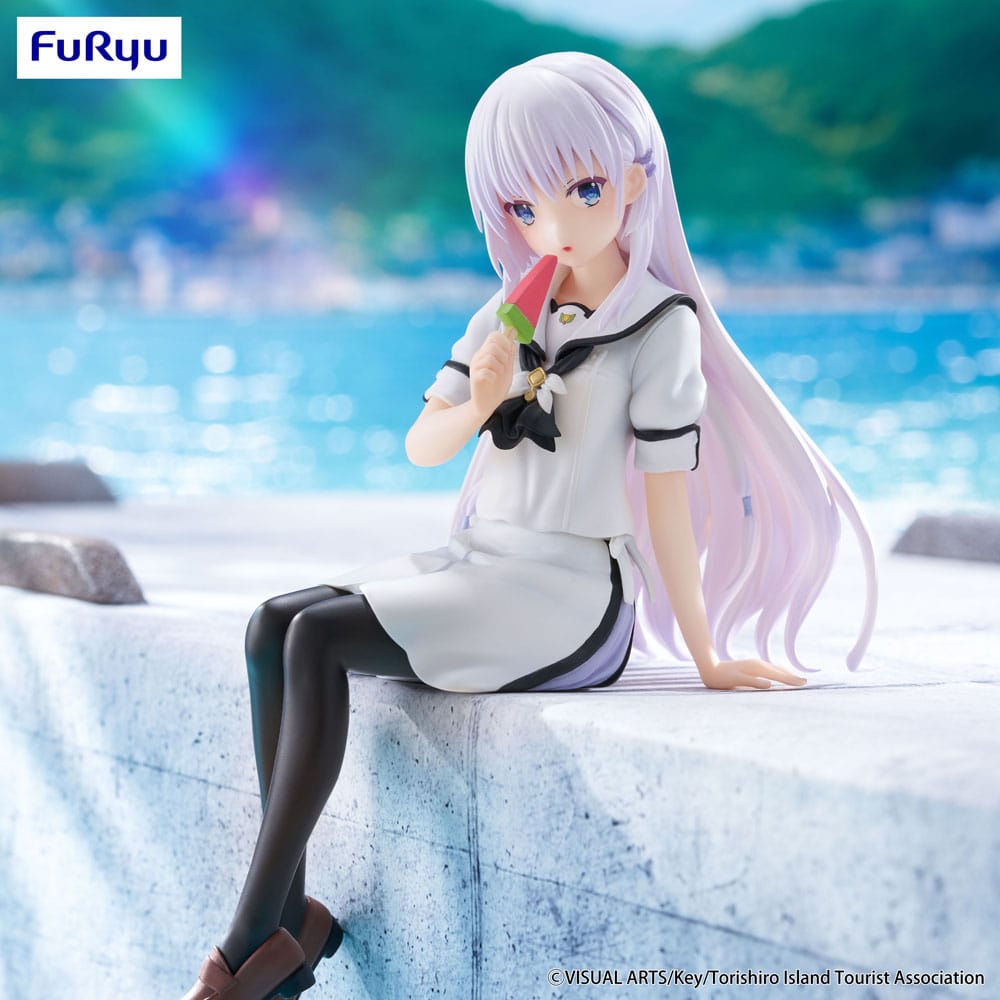 Summer Pockets Noodle Stopper PVC Statue Shiroha Naruse 15 cm