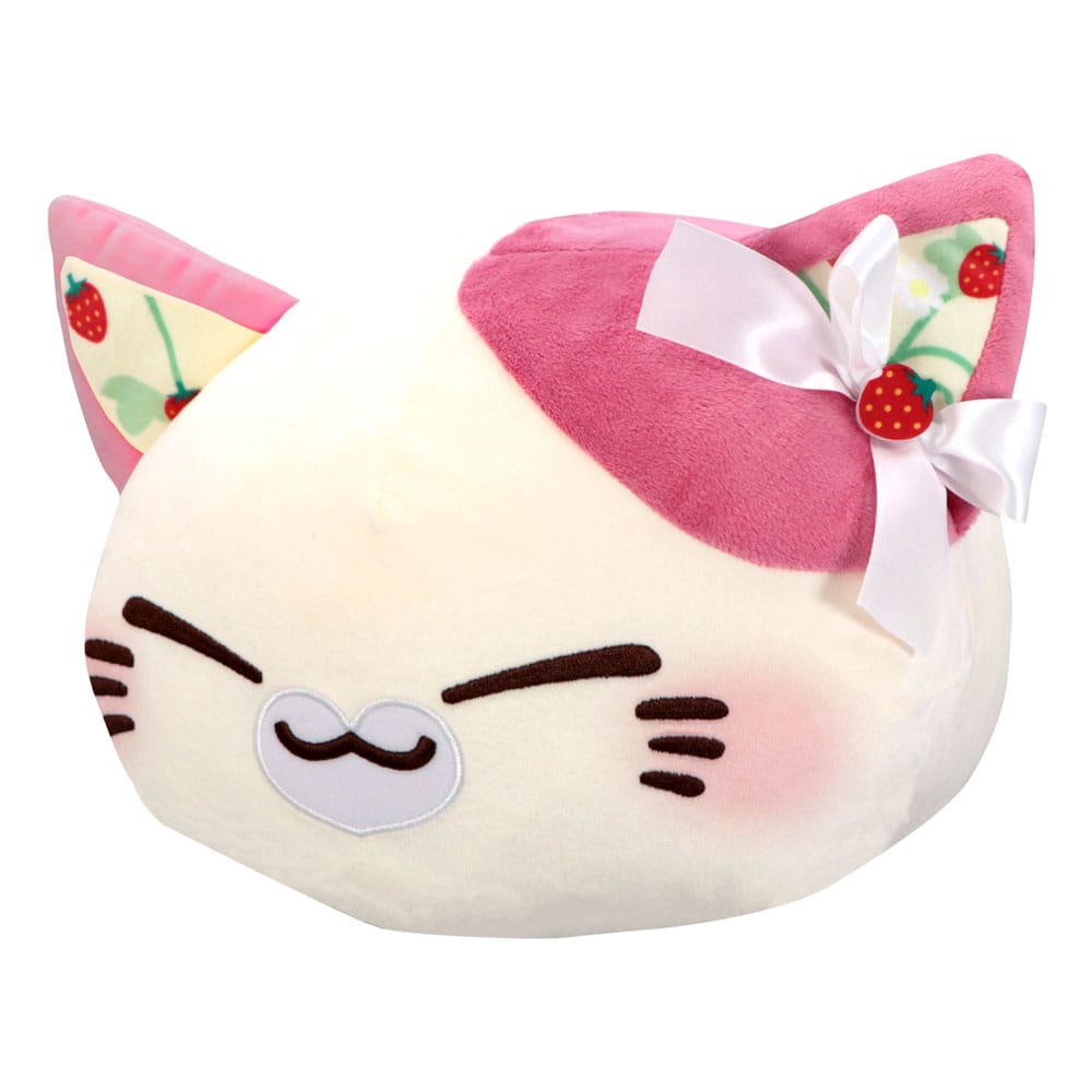 Nemuneko Cat Sweet Big Plush Plüschfigur Berry Pink 35 cm