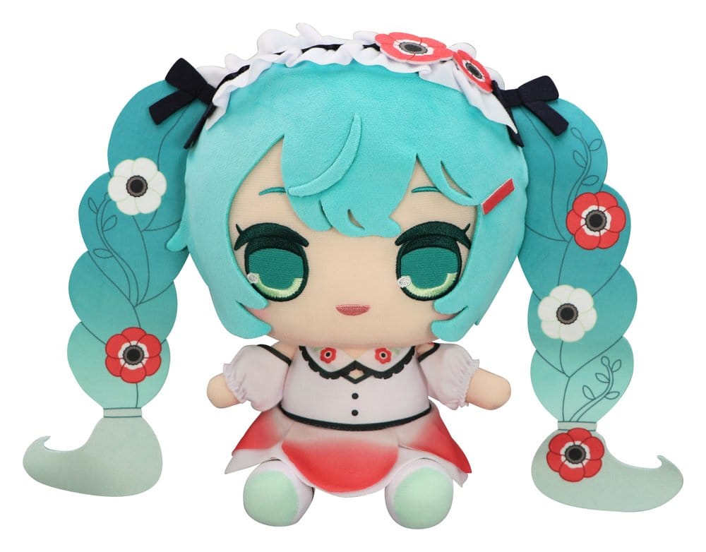 Hatsune Miku Kyurumaru Big Plüschfigur Anemone 26 cm