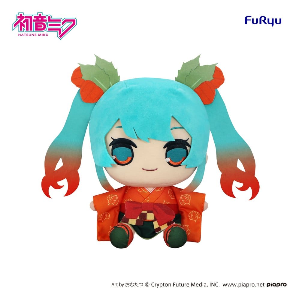 Hatsune Miku Kyurumaru Big Plüschfigur Flower Fairy Winter Cherry Ver. 29 cm